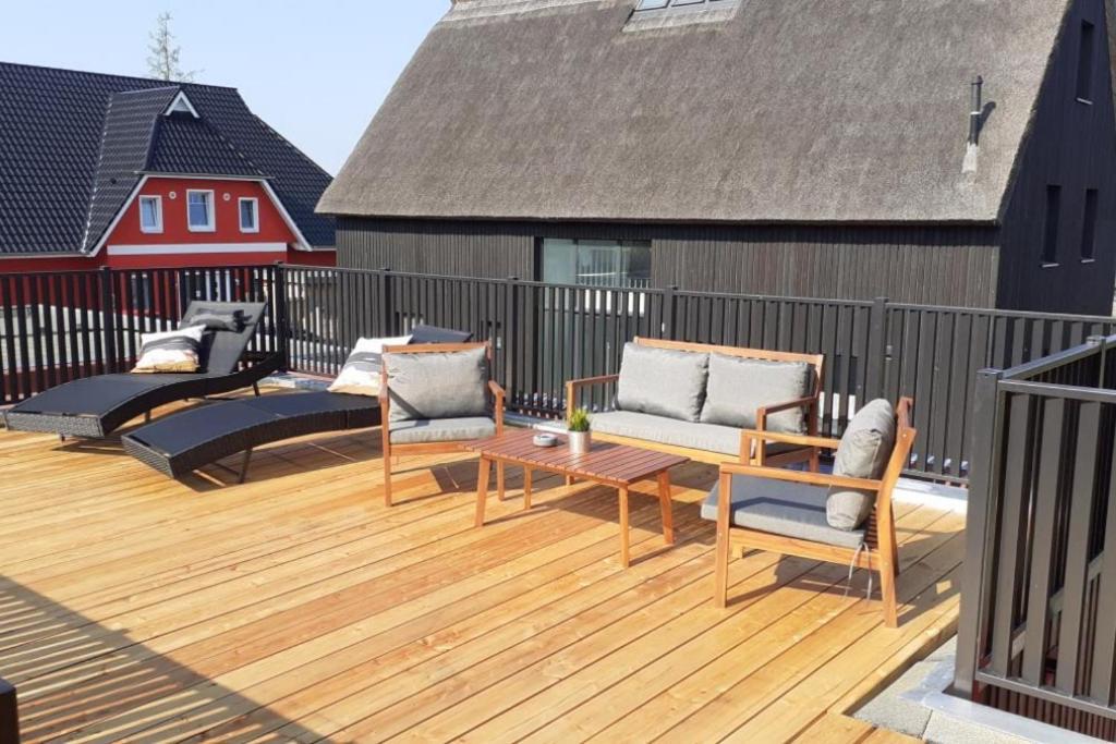 Villa FH Magnolia fuer 12 Pers. mit Terrasse + Dachterasse Born Exterior foto